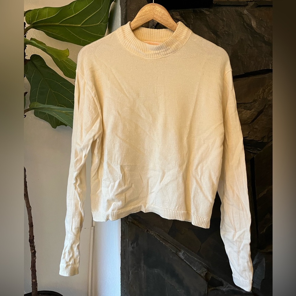 Pendleton 100% Wool Sweater in Cream. Women’s XL.